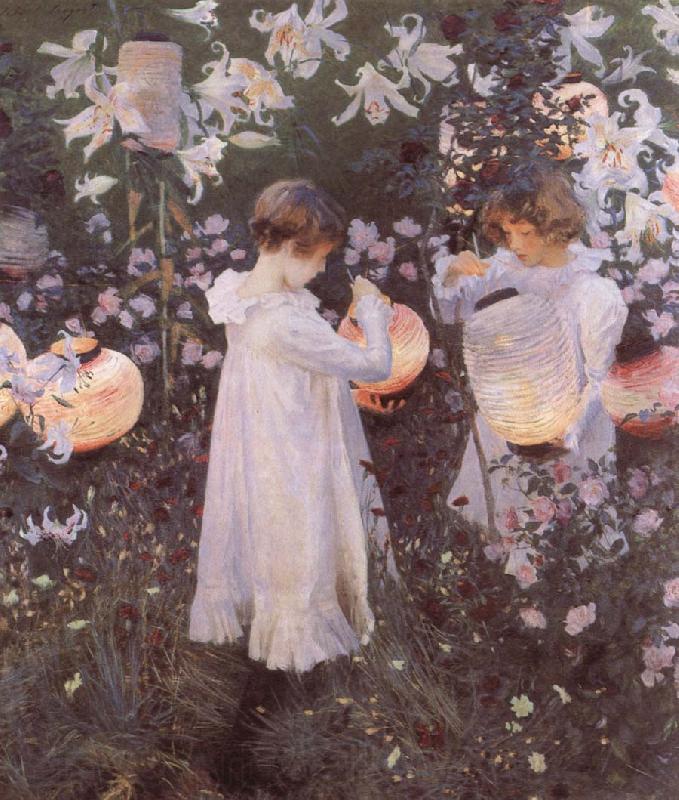 John Singer Sargent Carnation Norge oil painting art